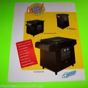 1989 DYNAMO COCKTAIL SERIES CABINET ORIGINAL NOS VIDEO ARCADE GAME SALES FLYER