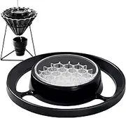 Drip Assist for Pour Over Coffee | Coffee Pourover Dripper Aid | Even Brewing Cone Filter Accessories with Precision Structure for Youth Teens Women