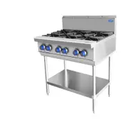 6 BURNER COOK TOP NG AT80G6B-F-NG