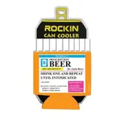 Can Cooler Neoprene Prescription Pill Bottle Drink Keeps Drinks Cold, Gag Gift