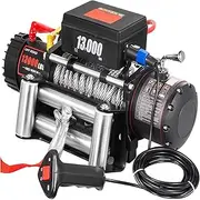 Winch Controller, Electric Winch Remote Control Controller with 9.2ft Cable,Universal Electric Winch Remote Controller, for Car Off Road Vehicle