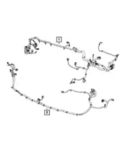 Genuine Mopar Front End Module Wiring 68441170AB
