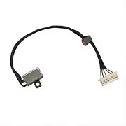 GinTai Black 13.5 cm Power Male-to-Male DC Jack Cable for Dell Inspiron 15-5000 Series, Vostro 3558 Laptop Accessory