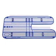 Putting Alignment Mirror Practice Training Aid With Guide Rails HR