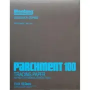 Speedball Art 240130 11 in. x 14 in. Parchment Tracing Pad