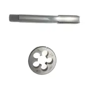 Tap HSS 9/16-24 Thread Per Inch and Die Set Right Hand 9/16x24