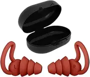 Swimming Ear Plugs, Silicone Swim Earplugs, Noise Reduction Ear Protection for Pool Beach Surfing Snorkeling Kayaking Canoeing