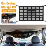 Car Roof Cargo Net Auto Ceiling Storage Mesh Portable Bag Campervan SUV