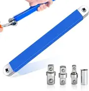 Professional Impact Ready Offset Extension Wrench Set Ratchet Extension Bar