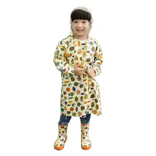 女童小童兒童雨衣韓國時尚甜美花朵可愛學生大帽檐雨披防水服親子
