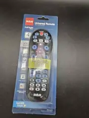RCA RCR414BHE 4 Device Universal Remote NIP Streaming Player Compatible Black
