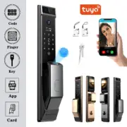 3D Face Recognition Door Lock Smart WiFi Door Lock W/ Camera Video Fingerprint