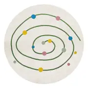 Callista Printed Round Contemporary Floor Rug