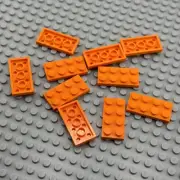 LEGO Plate - Orange - 2 x 4 - QTY x10