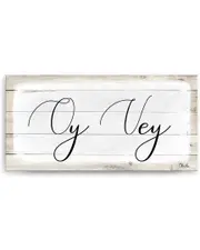 Ready2HangArt Oy Vey II Canvas Wall Art by Olivia Rose