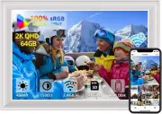 2K 64GB 11Inch Digital Photo Frame Wifi6&5G Digital Photo Frame 1920X1280 FHD IP