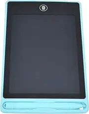 LCD Writing Pad, Writing Tablet Flexible Reliable Travel Portable for Boys Girls for Children for Math Exercises for Painting Training(Blue)