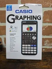 Casio fx-CG50 3D Color Graphing Calculator New Algebra Geometry Trig Calculus