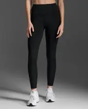 Form Soft Touch Hi-Rise Compression Tights, 2XU, L, Black/Black, Female