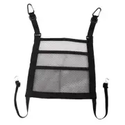 3 Layer Car Mesh Organizer Between Front Seat Backseat Mesh Storage Net Kid