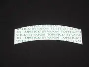 Vapon Topstick Custom Cut Front"A Curve"25 Pc Clear,Double Sided Hairpiece Tape.