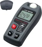 shpuuyy Lux Meter, Digital LCD Screen Camera Light Meter, Handheld Par Light Meter, Illuminance Tester for Photography Grow Plants Lighting Intensity Brightness Measurement