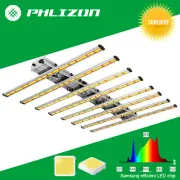 PHLIZON FC6500 Full Spectrum LED Grow Light 8Bar 640W Spider Plant Growing Lamp