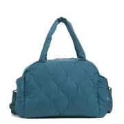 Vera Bradley Women's Featherweight Travel Bag, Peacock Feather, One Size