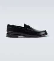 [Brioni] Brioni Leather loafers AU 9 black