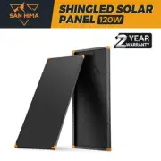 San Hima 120W Solar Panel Kit Mono Shingled Fixed Power Caravan Battery Charging