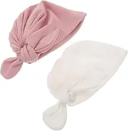 [COLLBATH] Warm Hats Stretchy Cotton Turban Caps for Newborns Infants Toddlers Shower Party Favor