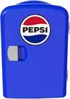 Pepsi 6-Can Mini Fridge, BLUE, 4 Liters