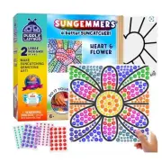 Window Diamond Art Suncatcher Kit - makes two 8" suncatchers