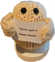 LARGE Positive Potato with Booty Butt and Display Stand Customizable