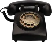 Antique Phones Corded Landline Telephone Vintage Classic Rotary Dial Home Phone