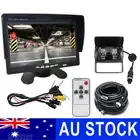 iPoster 7" Car Monitor 12v 24v 4PIN CCD Rear View Reversing Camera For Truck Van