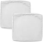 Outdoor Cushion Covers 2/4Pcs Patio Cushion Slipcovers, Replacement Waterproof with Zipper for Sofa, Outdoor Furniture Cushion Slipcovers(C5,2PCS_55X45X10CM)