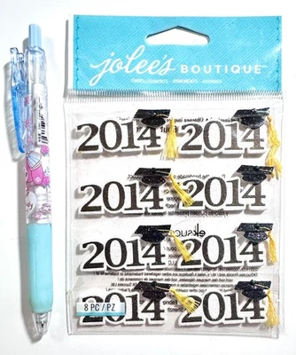 2014 Graduation Stickers Scrapbooking Card Making Embellishment