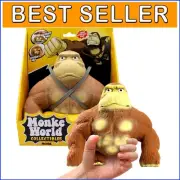 Stretchy Monkey Fidget Toy - Ideal Squishy Stress Relief Plush for All Ages
