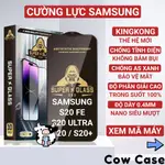 三星 S20 FE / ULTRA /PLUS 5G 金剛鋼化玻璃全面屏保護膜適用於 SS GALAXY COWCASE