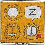 Marushin Mini Towel, Garfield, Funny Garfield, Character Handkerchief, 100% Cotton, Antibacterial, Odor Resistant, Present, Gift, Birthday 3995001900