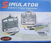 Dynam 6Ch USB R/C Model Flight Simulator Helicopter Airplane