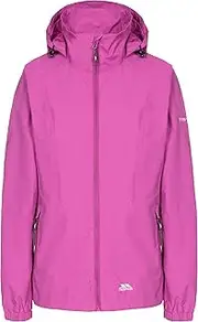 [TRESPASS] Women's Blyton Waterproof Jacket with Concealable Hood