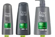 Dove Men+ Care Fresh & Clean 2in1 Shampoo+ Conditioner With Cooling Effect