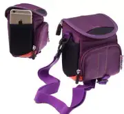 Navitech Purple Camera BagFor The Olympus PEN E-PL9 Camera