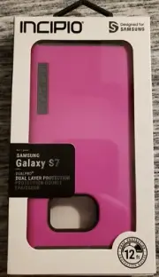 NEW Incipio DualPro Dual Layer Protection For Samsung Galaxy S7 - Pink