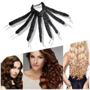 Hair Curler Rollers Lazy Curling Rod Headband Silk Ribbon Soft Foam Styling Tool