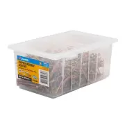 Zenith 8G x 60mm Countersunk Rib Head Chipboard Screws - 500 Pack Screws