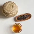2023 Bamboo Storage Jars Kitchen Dry Food Nut Container Tea Egg Woven Basket _go