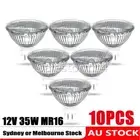 10PCS BULK 12V 35W MR16 GU5.3 GX5.3 Halogen Light Lamp Globes Bulbs Dimmable HOT